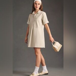 knee length dresses for ladies Pilcro Pintuck Mini Shirt Dress